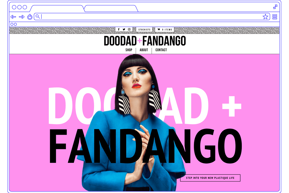 Doodad and Fandango website